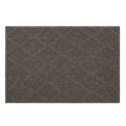 Adair Grey Diamond Design Washable Accent Rug, 20x30