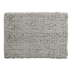 Alyssa Grey Bath Mat, 20x30