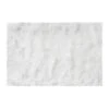 Aspen White Faux Fur Accent Rug, 2x3