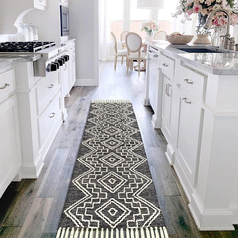 (B711) Honeybloom Grey Runner, 2x6 - Image 5