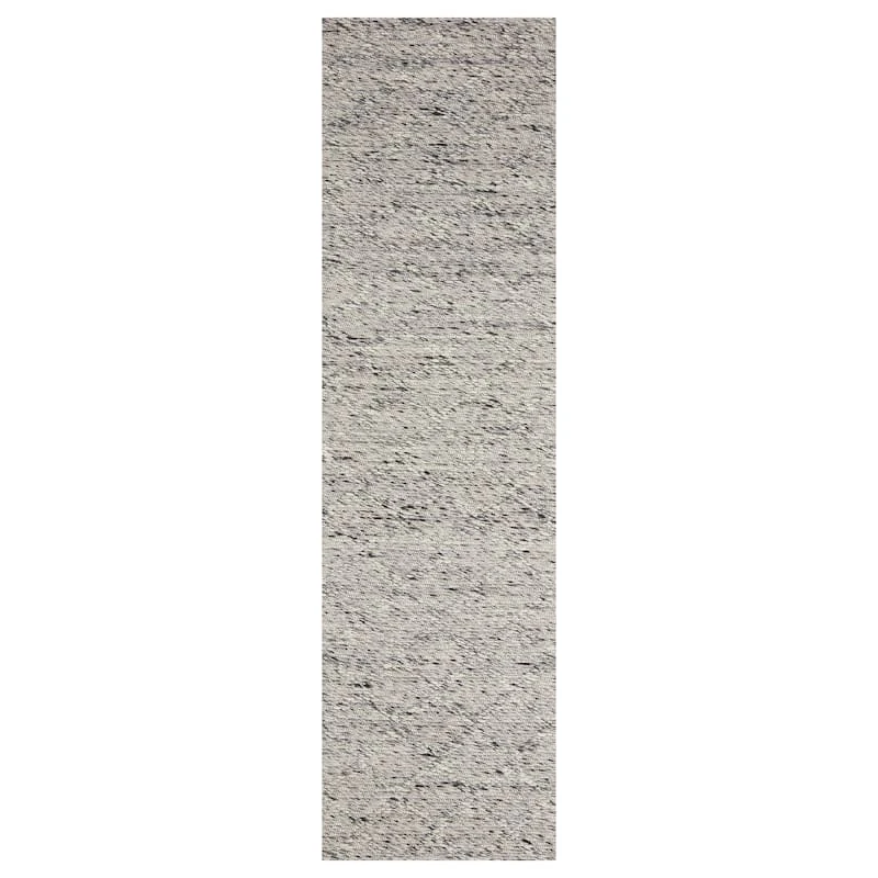 (B781) Wesley Dark Grey Diamond Design Runner, 2x7