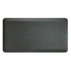 Black Comfort Kitchen Mat, 20x32