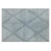 Blue Diamond Tufted Bath Mat, 17x24