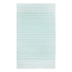 CAMDEN STRIPE AQUA ACCENT RUG 3X5