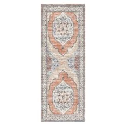 Cameron Rust Runner Rug, 2x5