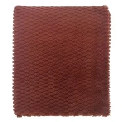 Crosby St Brown Fur Throw 50X60
