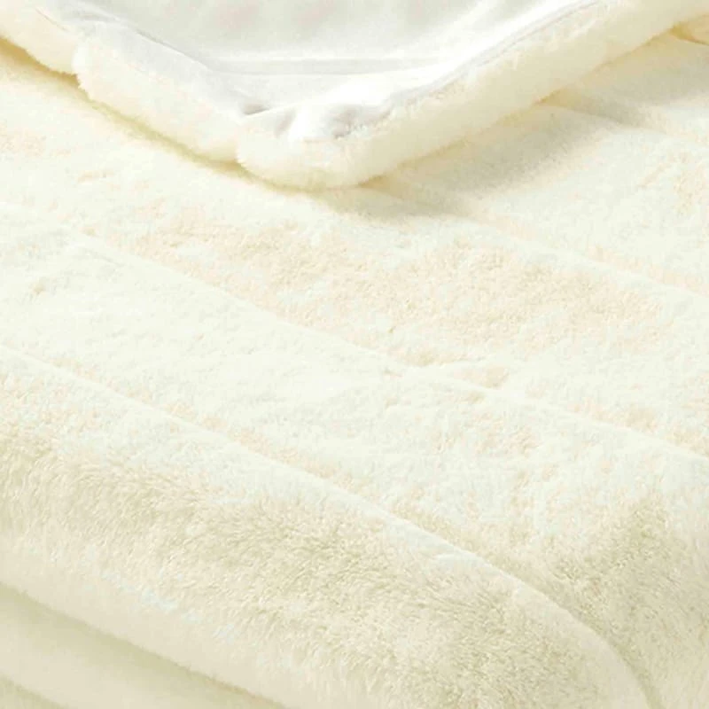 Crosby St Kate White Fur Throw 50X60 - Image 2