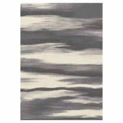 (D340) Gloucester Grey & Ivory Windswept Runner, 2x7