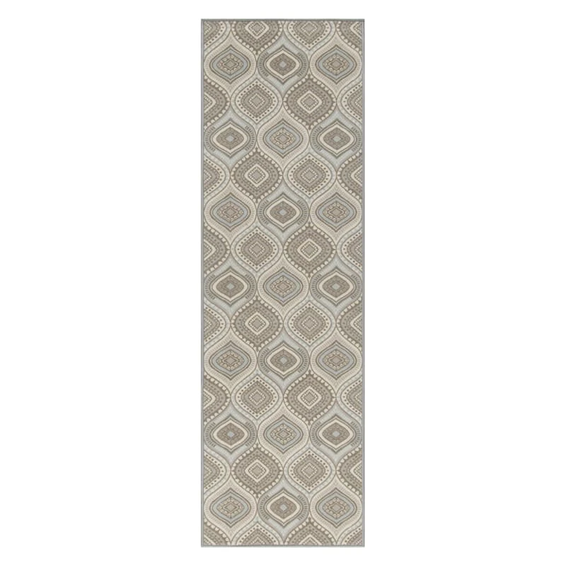 (D407) Contemporary Geometric Ogee Design Runner, 2x7