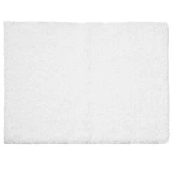 Drylon White Bath Mat, 17x24