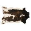 Durango Beige & Brown Faux Cowhide Accent Rug, 3x5