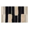 Eddie Black & Ivory Accent Rug, 27x45