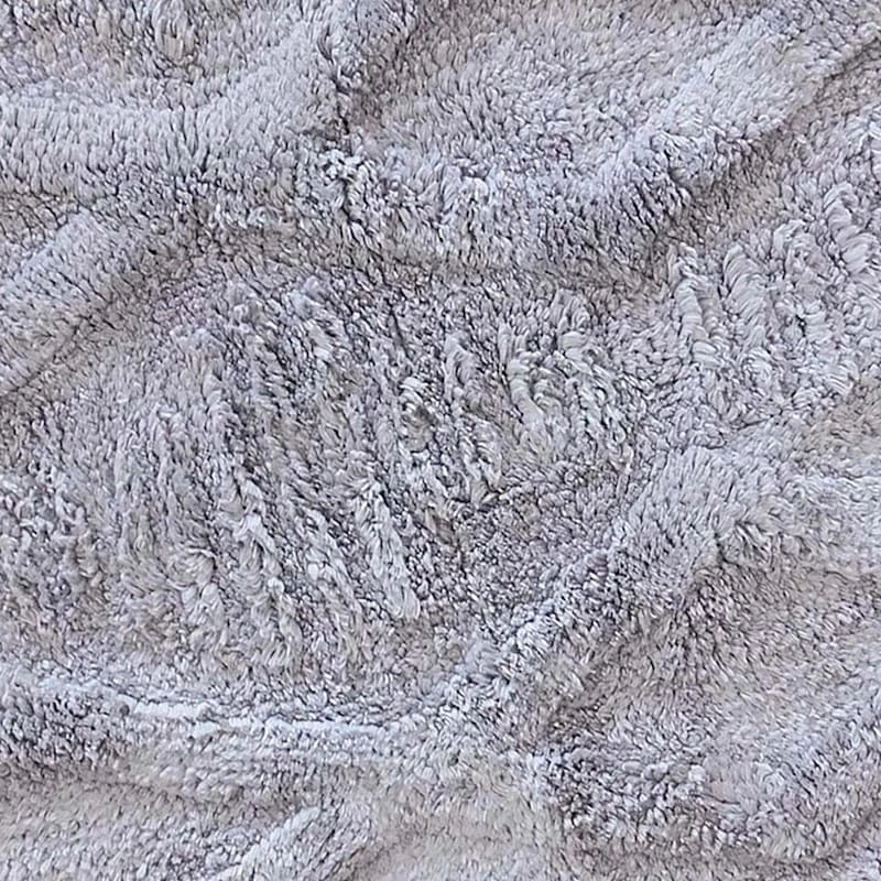 Found & Fable Grey Moroccan Flatweave Bath Mat - Image 2