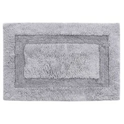 Grey Spa Cotton Bath Mat, 20x30