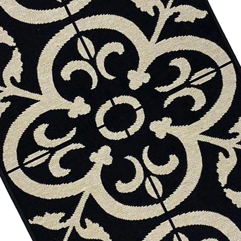 Hampton Black Tile Kitchen Mat, 18x30 - Image 4