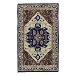 Hampton Rust Medallion Kitchen Mat, 18x30