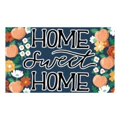 Home Sweet Home Rubber Doormat, 18x30