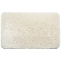 Ivory Pearl Plush Memory Foam Bath Mat, 21x34