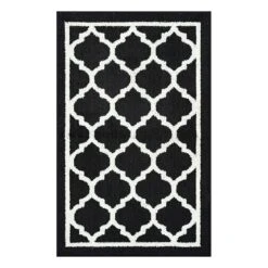 Julia Blk Qf Accent Rug 26X44