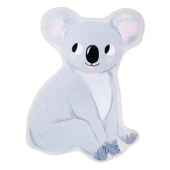 Koala Shaped Grey Parker Accent Rug, 36"