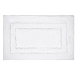 Legends White Bath Mat, 21x34
