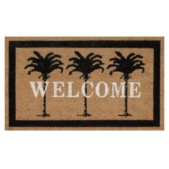 Providence Welcome Palms Coir Mat, 18x30