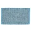 Teal Ropedot Cotton Accent Rug, 20x34