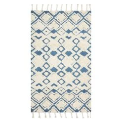 Ty Pennington Lee Teal & Ivory Accent Rug, 27x45