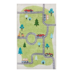 Washable Kids Cars Print 3x5