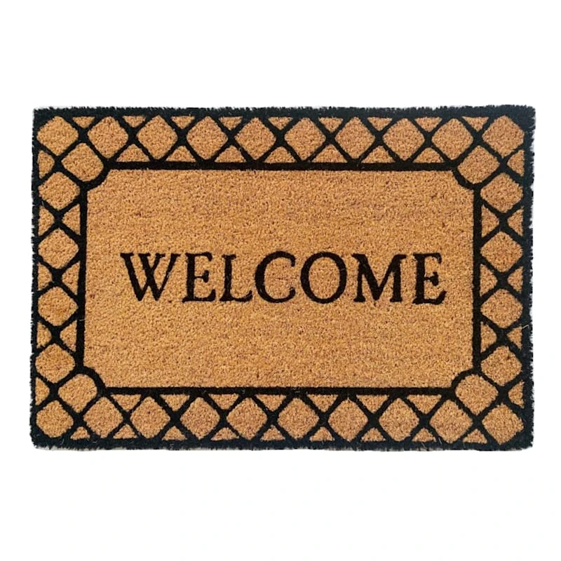 Welcome Coir Mat, 18x27