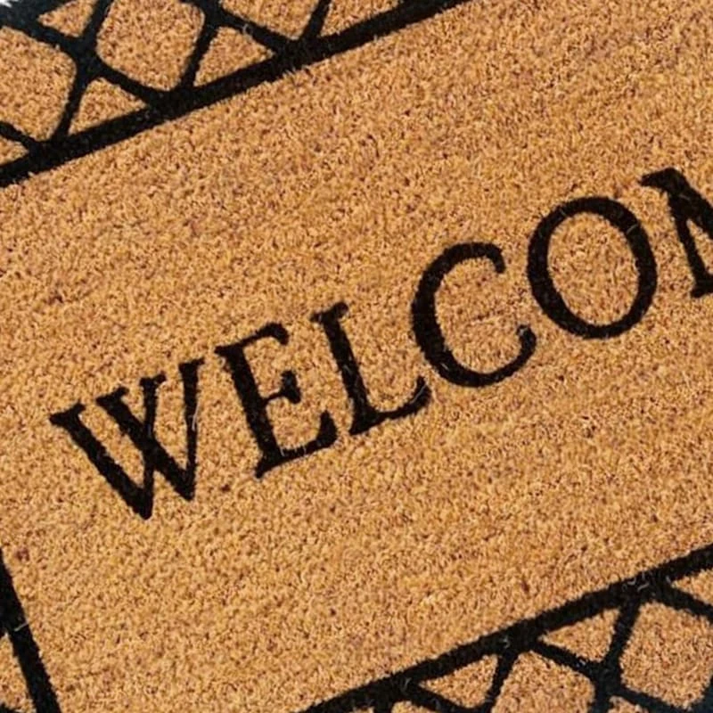 Welcome Coir Mat, 18x27 - Image 2