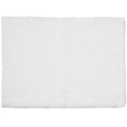 White Drylon Bath Mat, 20x34