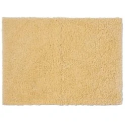 Yellow Drylon Bath Mat, 17x24